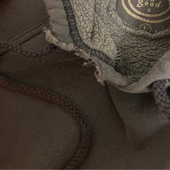 Large, Grey Life is Good Hoodie! - Picture 4 of 4